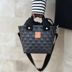 Mini Basket Bag, Colorful Straw Bag, Handmade Women&#39;s Bag, Wicker Women&#39;s Bag, Women&#39;s Crossbody Bag, Woven Wicker Basket, Cloth Basket Bag