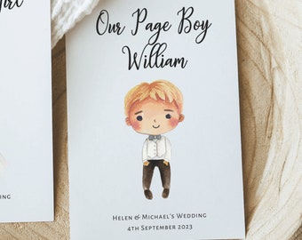 Children's Wedding Personalized Activity Book with Crayons