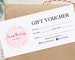 Gift Certificates for Small Businesses - Logo Gift Vouchers - Christmas Gift Vouchers -  Personalised Gift Cards - Printed Gift Certificates 