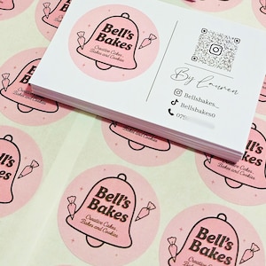 37mm Logo Stickers - Custom Branded Labels for Small Business image 9