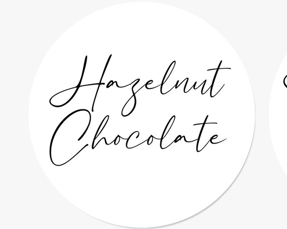 Buy Personalised Cake Flavour Stickers Personalised Cake Business