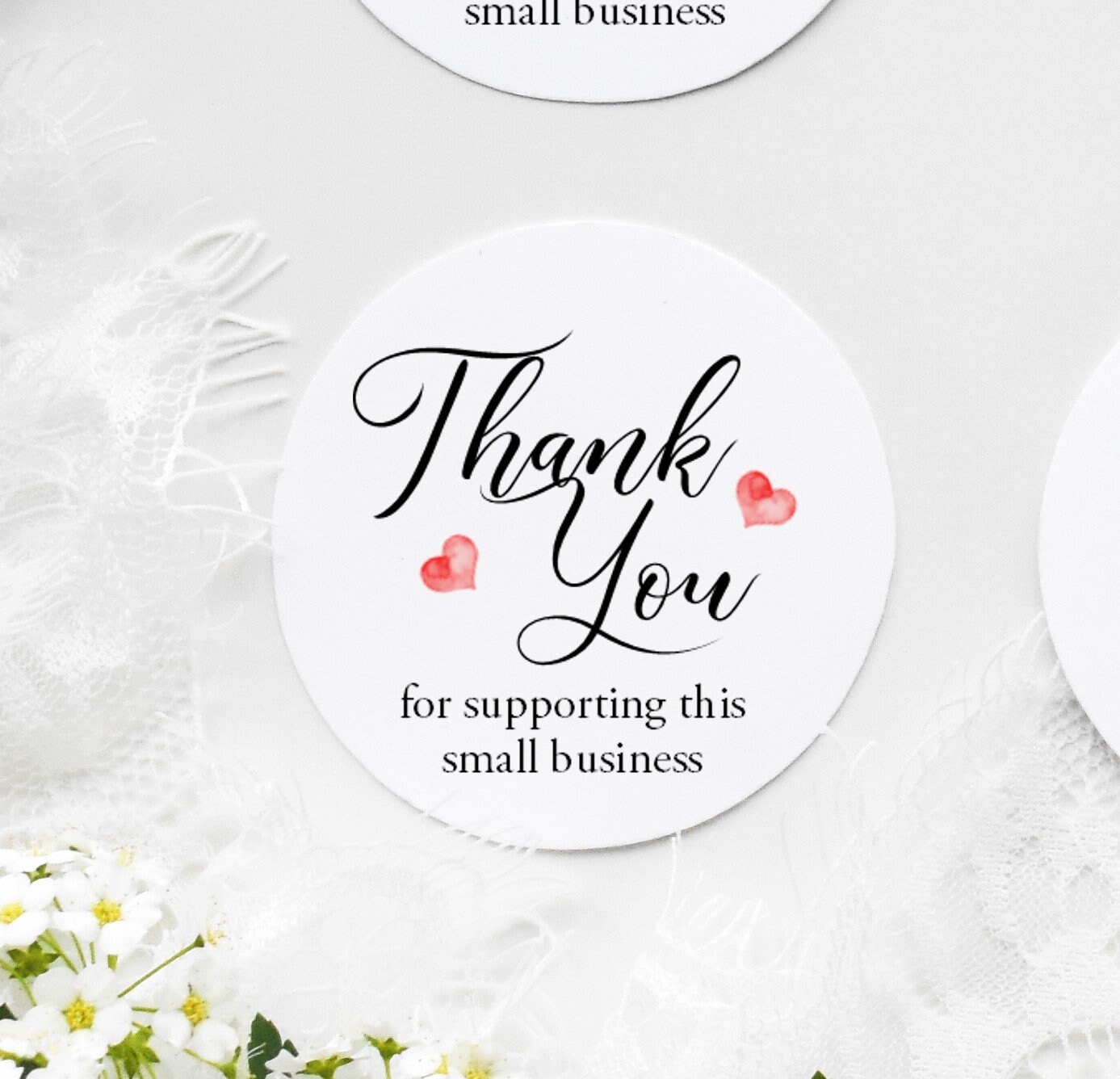 Thank you for supporting this small business stickers | Etsy