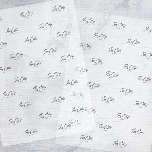 Logo Vellum Paper Wrap A4 Translucent Packaging Paper Etsy