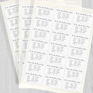 Allergen Aufkleber - Cake Box Allergie Information Sticker - Food Allergy Etiketten für Kuchen, Bäcker, Caterer, Take Aways, Brownies