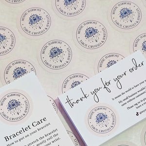 37mm Logo Stickers - Custom Branded Labels for Small Business image 10