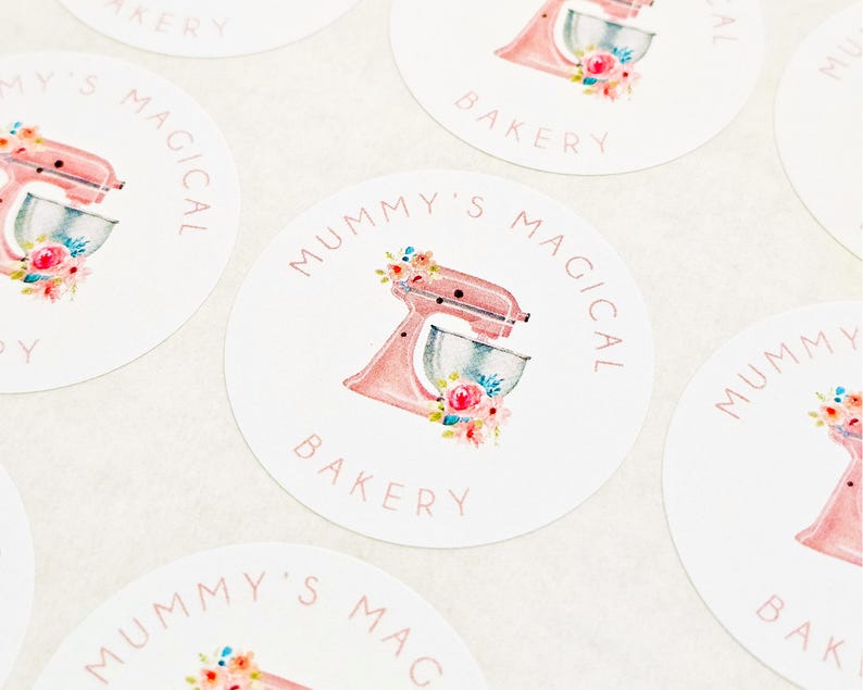 37mm Logo Stickers - Custom Branded Labels for Small Business image 7