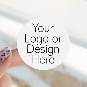 37mm Logo Stickers - Custom Branded Labels for Small Business image 12