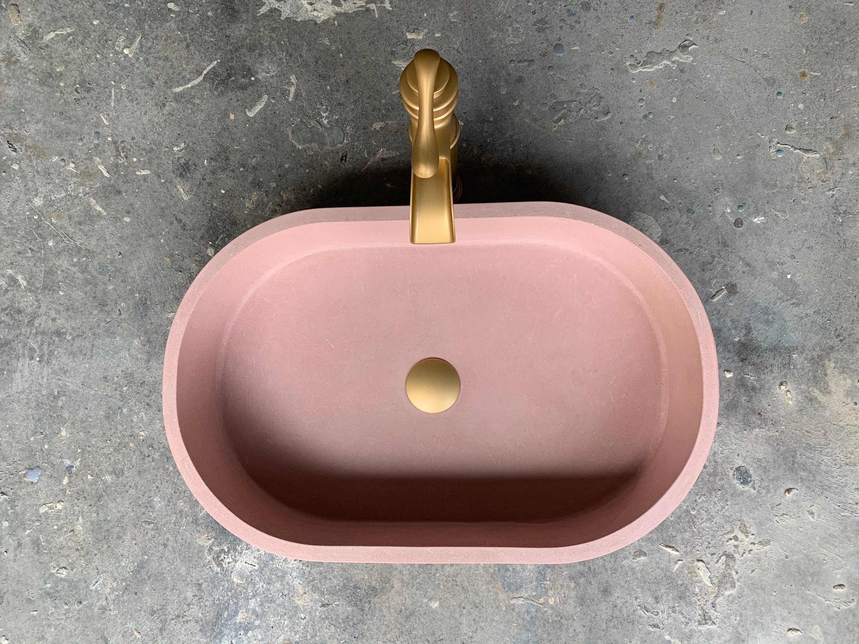 wholesale concrete vessel bathroom sink