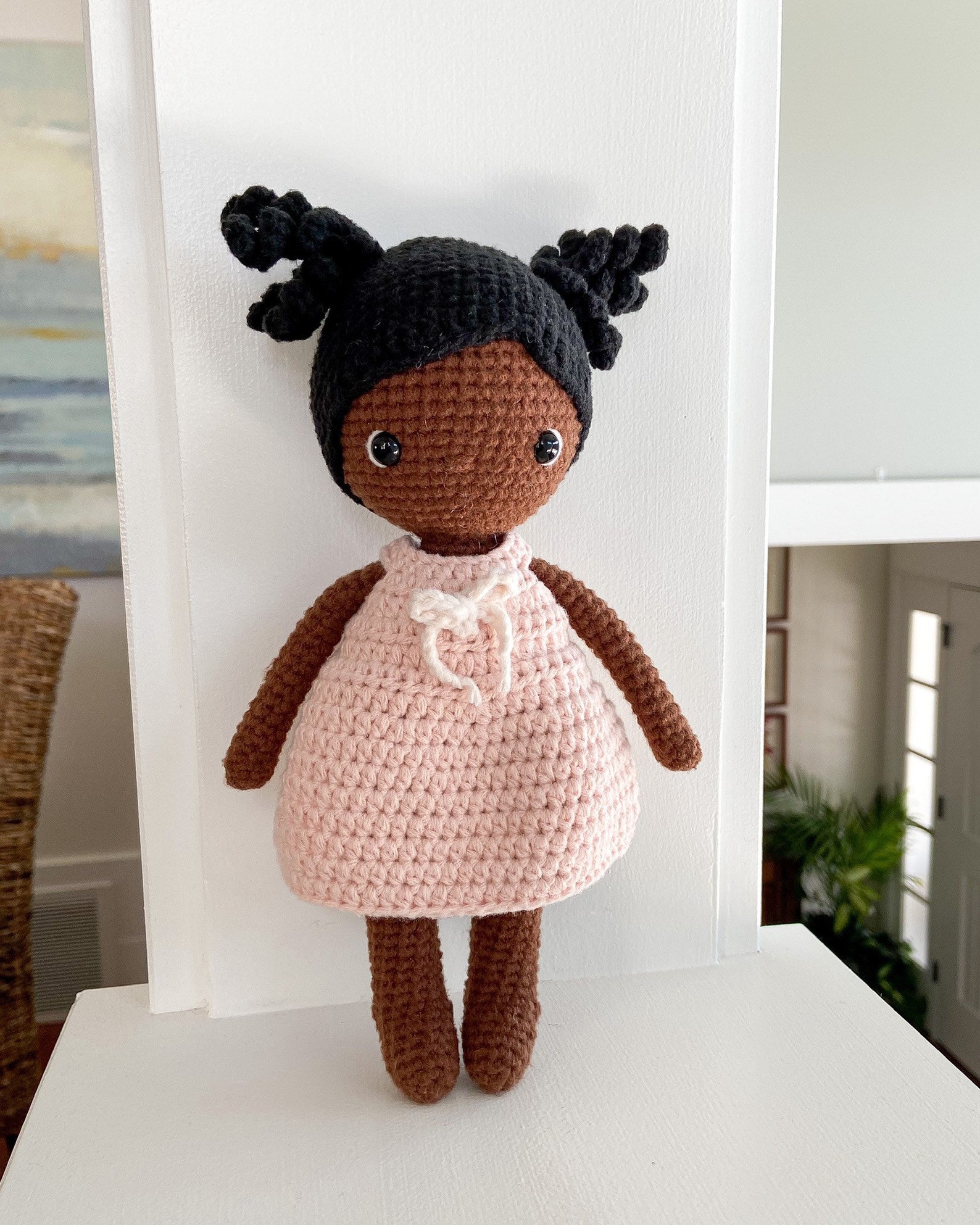 Gabby Crochet Doll Black doll | Etsy