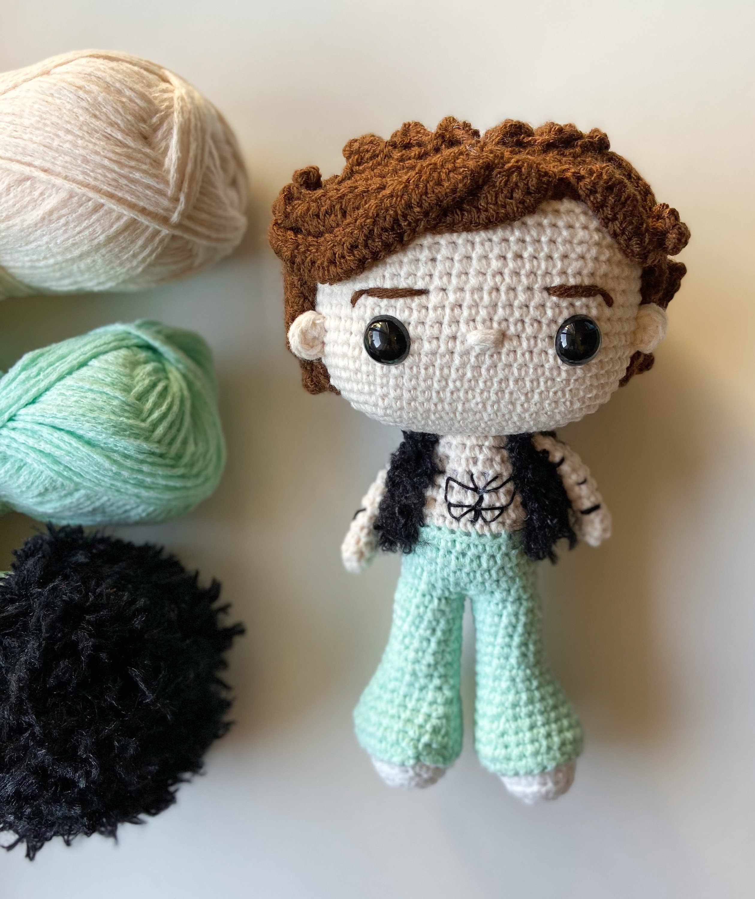 Harry Styles LA Night 3 Crochet Doll 