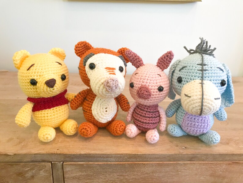 etsy crochet stuffed animals