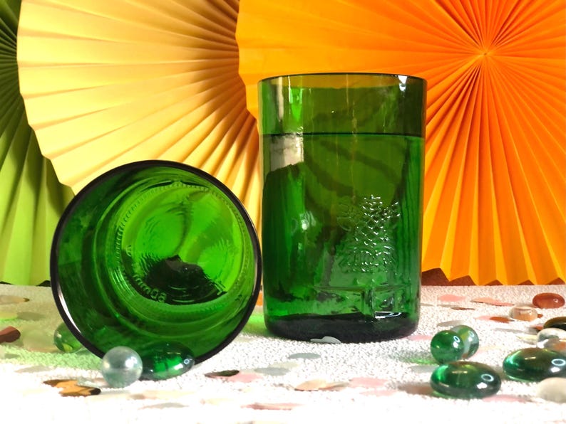 Recycled Wine Bottle Tumblers