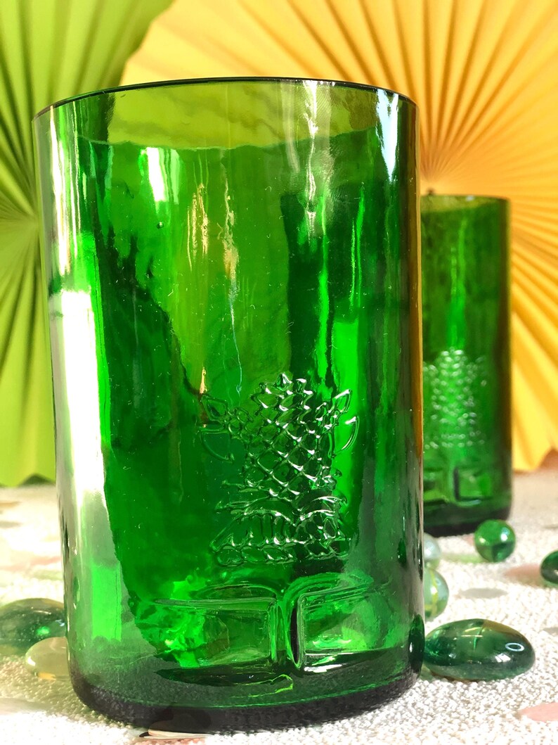 Recycled Wine Bottle Tumblers