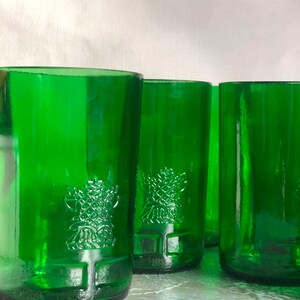 Botella reciclada de ginebra Tanqueray London Dry | Vaso de botella de ginebra | Vasos reciclados de botellas de vino imagen 12