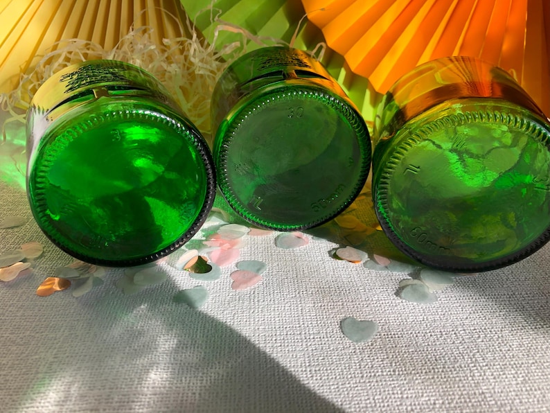 Eco-Friendly Sherwood Water Glasses: Handcrafted from Upcycled Bottles