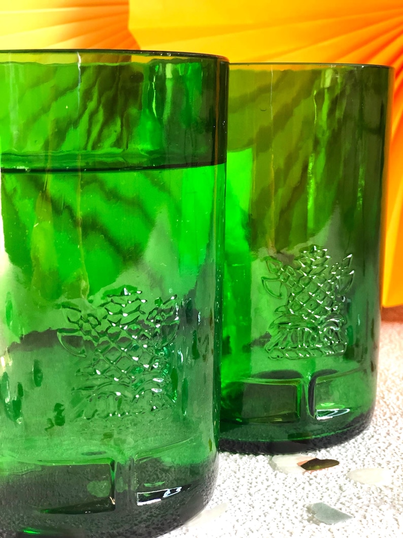 Recycled Wine Bottle Tumblers