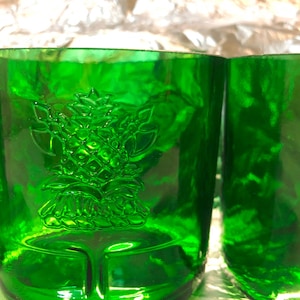 Eco-Friendly Sherwood Water Glasses: Handcrafted from Upcycled Bottles