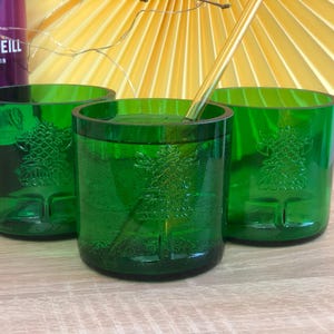 Eco-Friendly Sherwood Water Glasses: Handcrafted from Upcycled Bottles