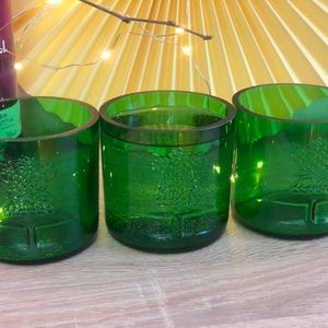 Eco-Friendly Sherwood Water Glasses: Handcrafted from Upcycled Bottles