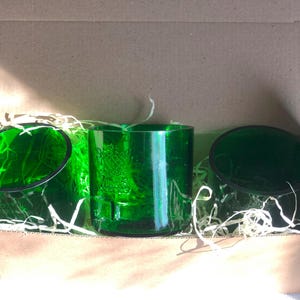 Eco-Friendly Sherwood Water Glasses: Handcrafted from Upcycled Bottles