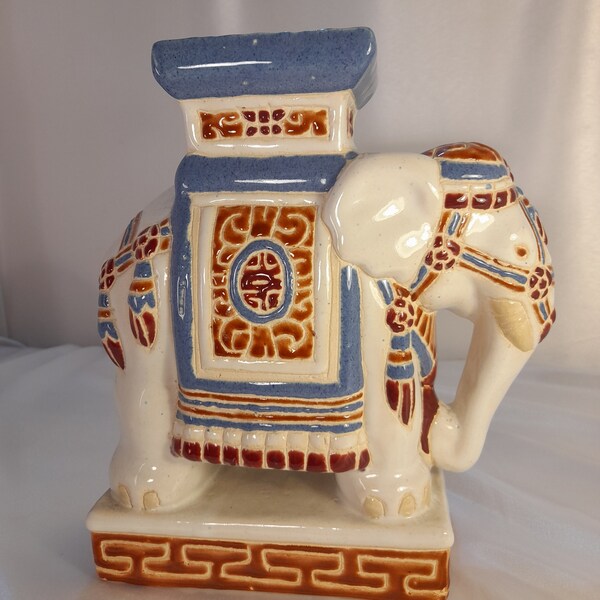 Ceramic elephant from Taiwanese