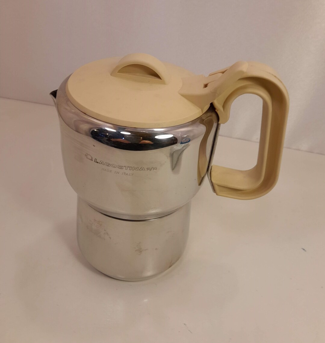 Lagostina Coffee Maker From the 80s With 6 Cups Etsy