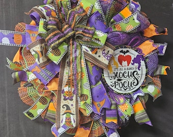 Hocus Pocus Halloween Wreath