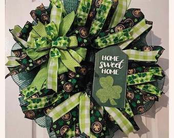 St Patrick’s Day Wreath