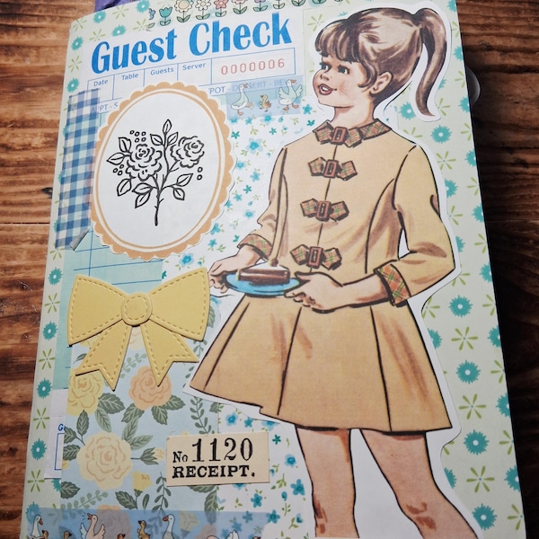 Journal. Junk Journal.  Lap Book. Tag Journal.