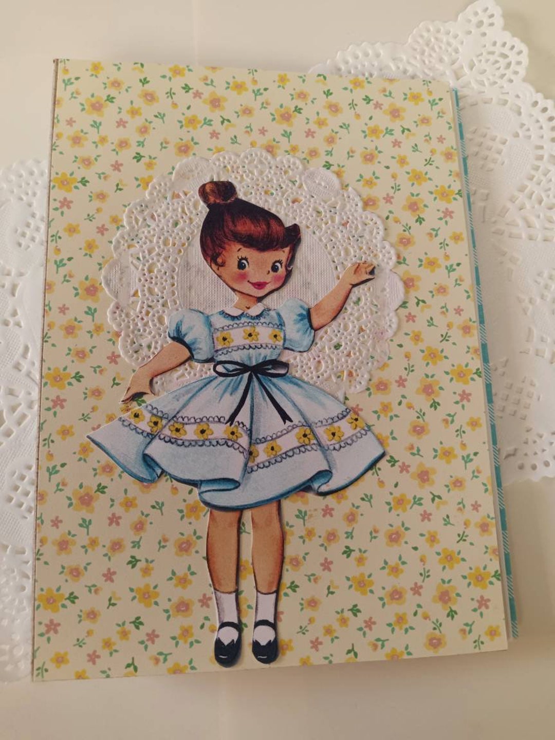 Journal. Junk Journal. Paper Doll Journal. Etsy