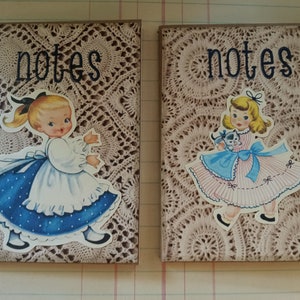 2 Blank Notebooks. Pocket Notebooks. Set of 2 Notebooks. List Notebooks. 4 x 6 inches each. 50 single sided pages each.