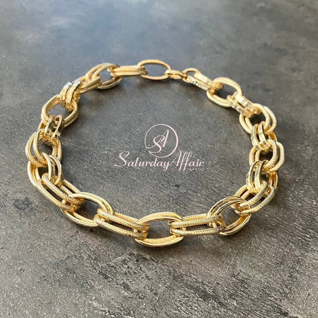 Chunky Golden Chain - Etsy