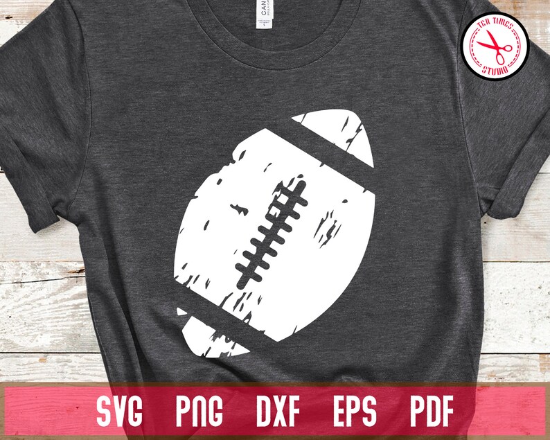 Football Svg Distressed Football Svg Distressed Svg Grunge Svg - Etsy