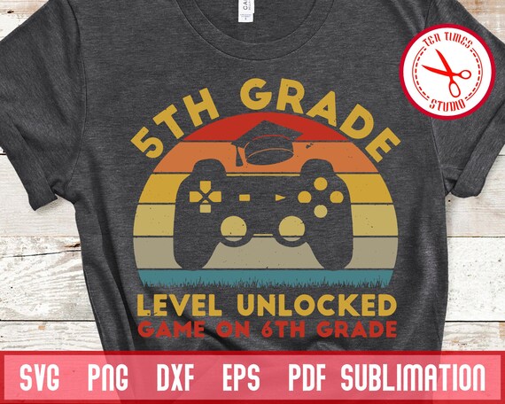 5th Grade Graduation Game On 6th Grade Back To School Etsy 5th Grade Graduation Game On 6th Grade Back To School Etsy