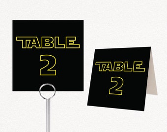 star wars place card holders