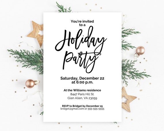 Christmas Party Invite Template from i.etsystatic.com