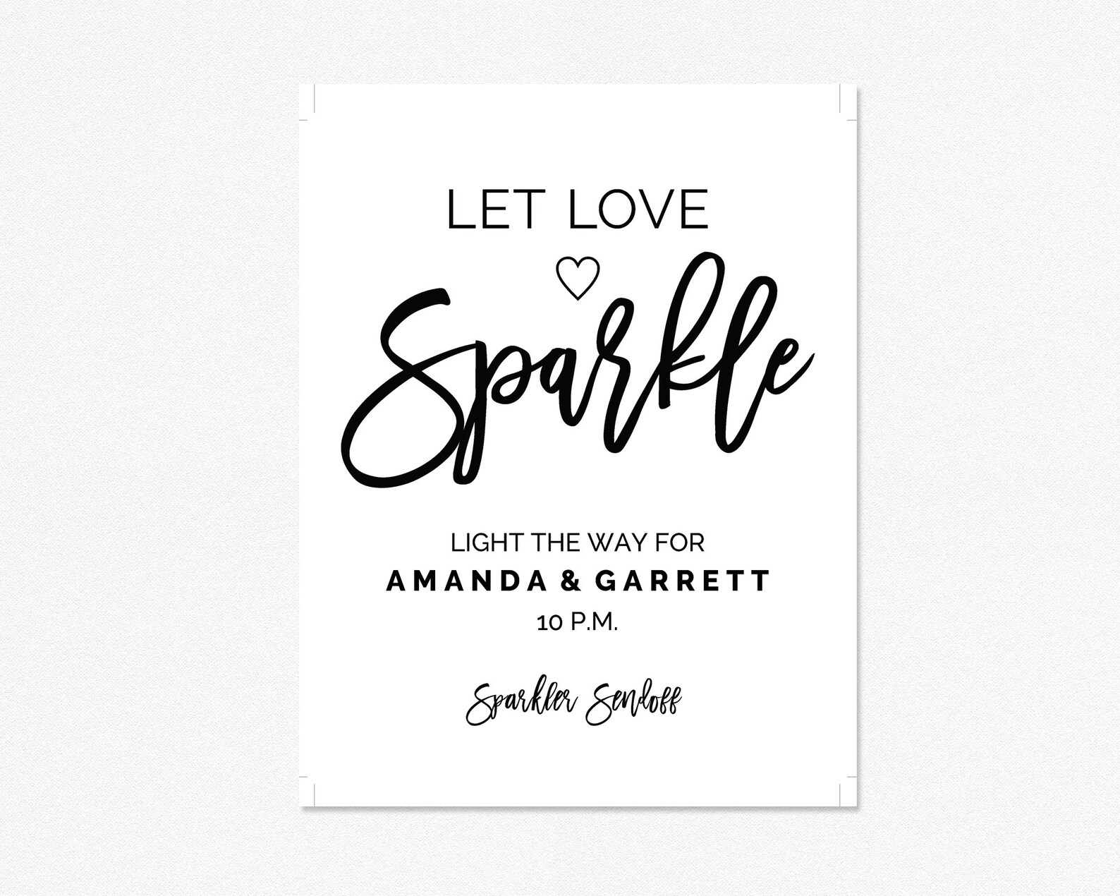 sparkler-send-off-sign-let-love-sparkle-wedding-sign-etsy