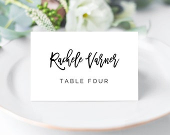 Place Cards Template, Wedding Place Cards, Wedding Place Card Template, Place Cards Printable, Place Card Template, Seating Cards