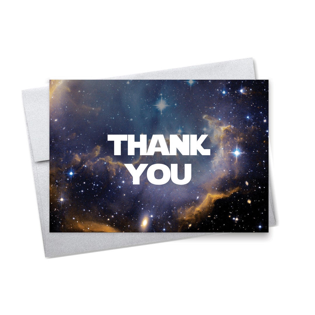 Star Wars Thank You Card, Star Wars Invitation Download, Wedding ...