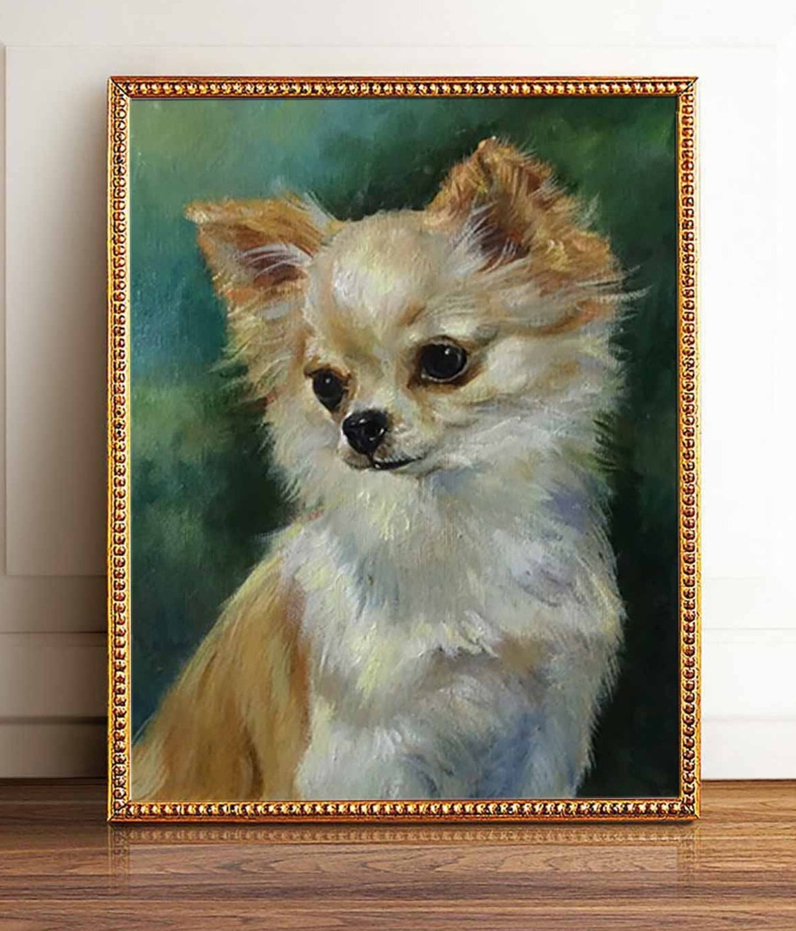 Portrait of a Dog Portrait of a Pet Personal Portrait of a Dog Etsy