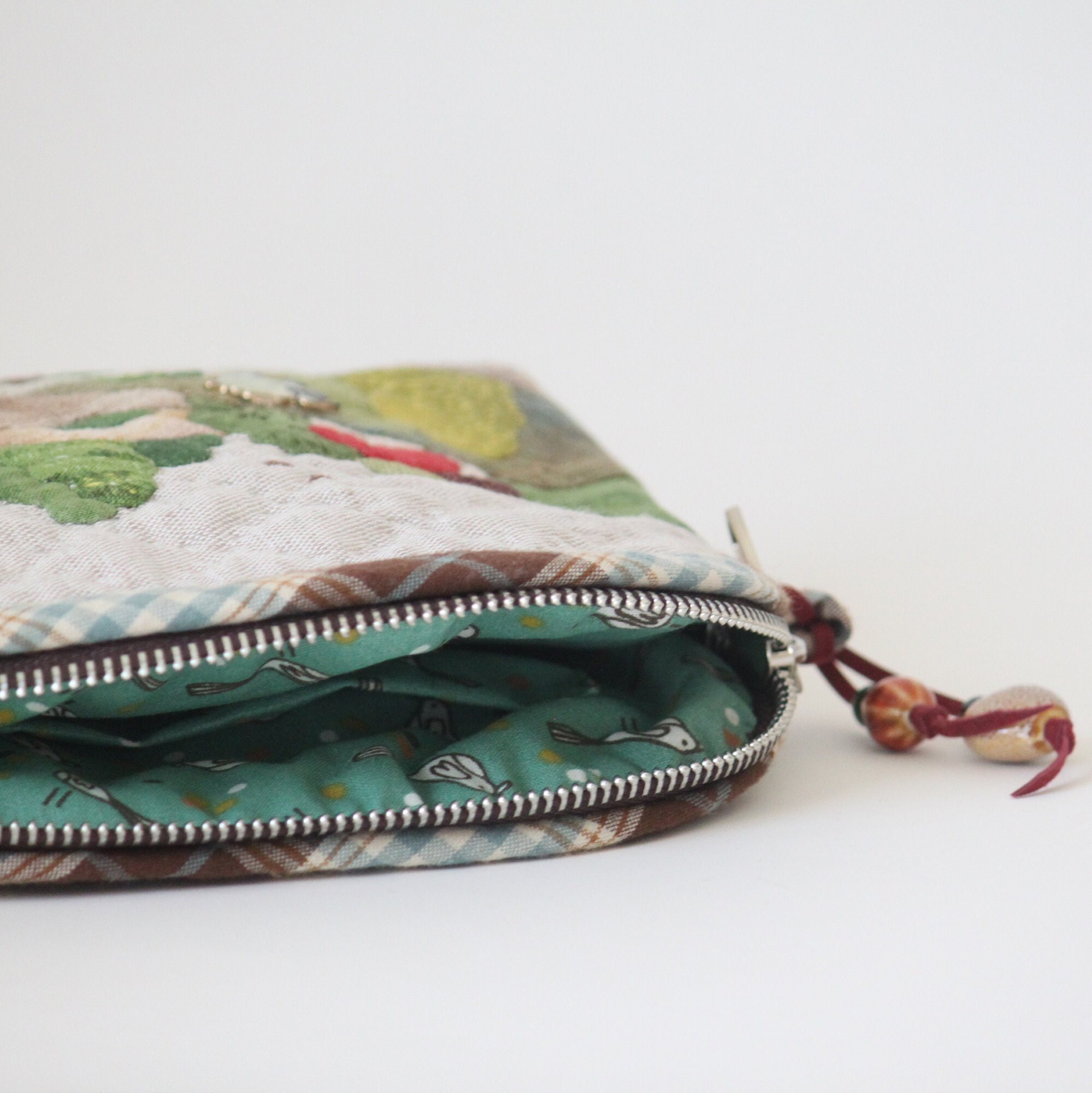 Follow The Sun Yellow Quilted Toiletry Purse main image 1