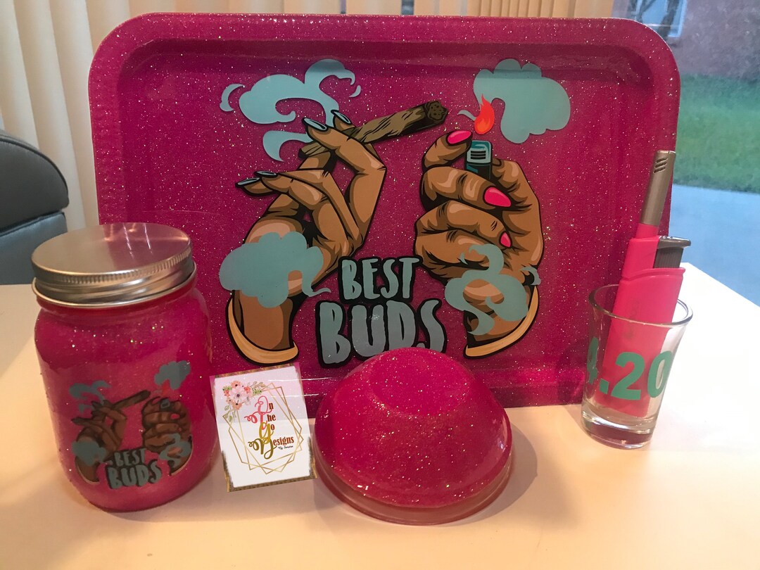 Rolling Tray Sets Beauty Trays Best Bud Tray Etsy