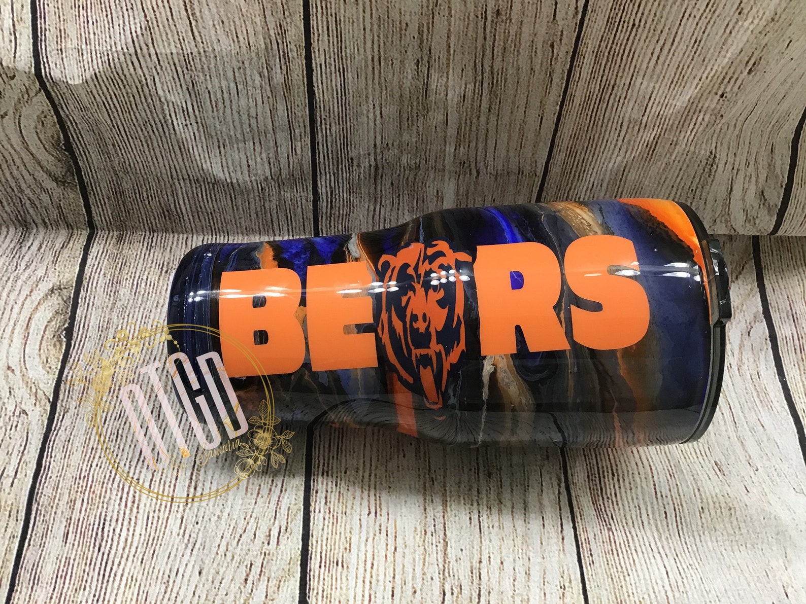 Chicago Bears Bears Tumbler NFL Sports Tumbler Gift Etsy