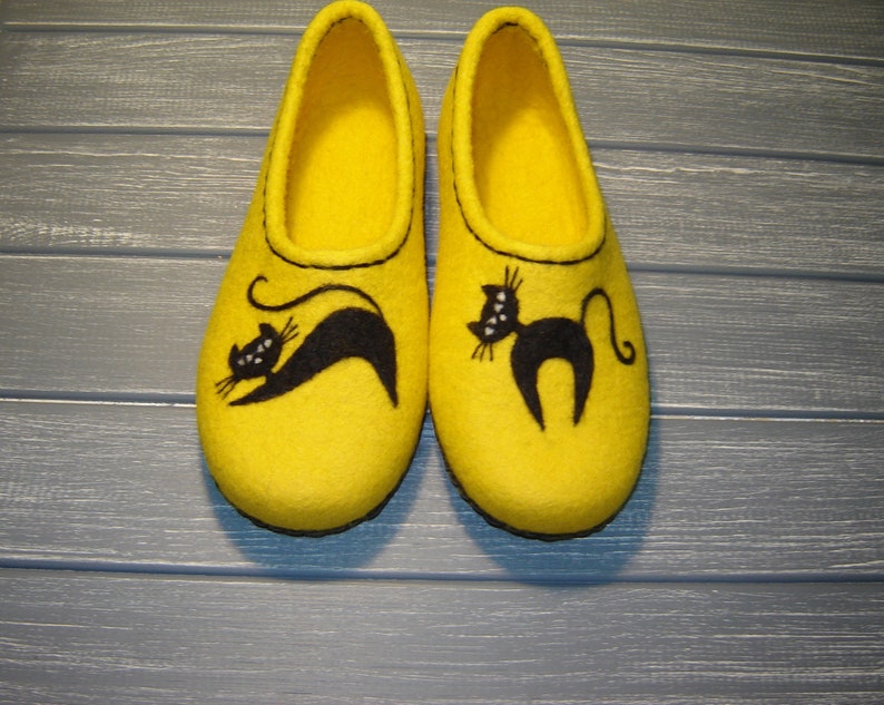 wool cat slippers