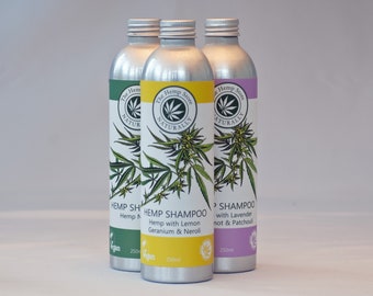 Shampoo naturale alla canapa