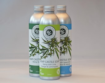 Hemp Natural Body Wash (Liquid Soap)