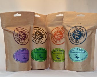Luxury Hemp Himalayan Bath Salts - 500g