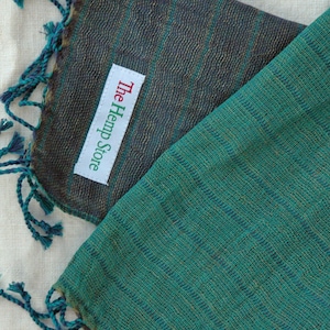 Handmade Nepali Hemp Scarves