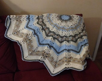 Lacy 12 point Round Ripple