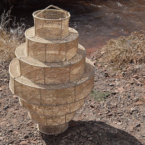 Moroccan Lamp Rattan For Ceiling/ Handmade Lamps / Lighting Products
